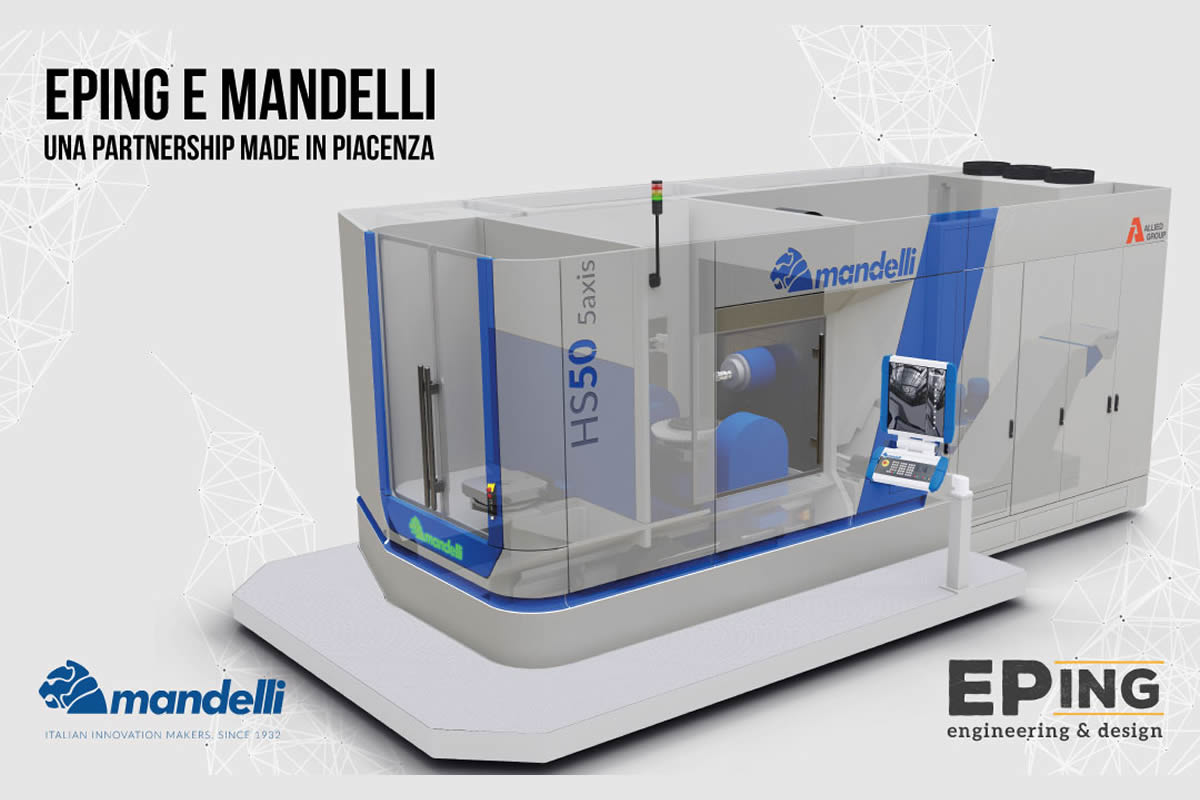 Eping e Mandelli, il design kit applicato alle macchine utensili