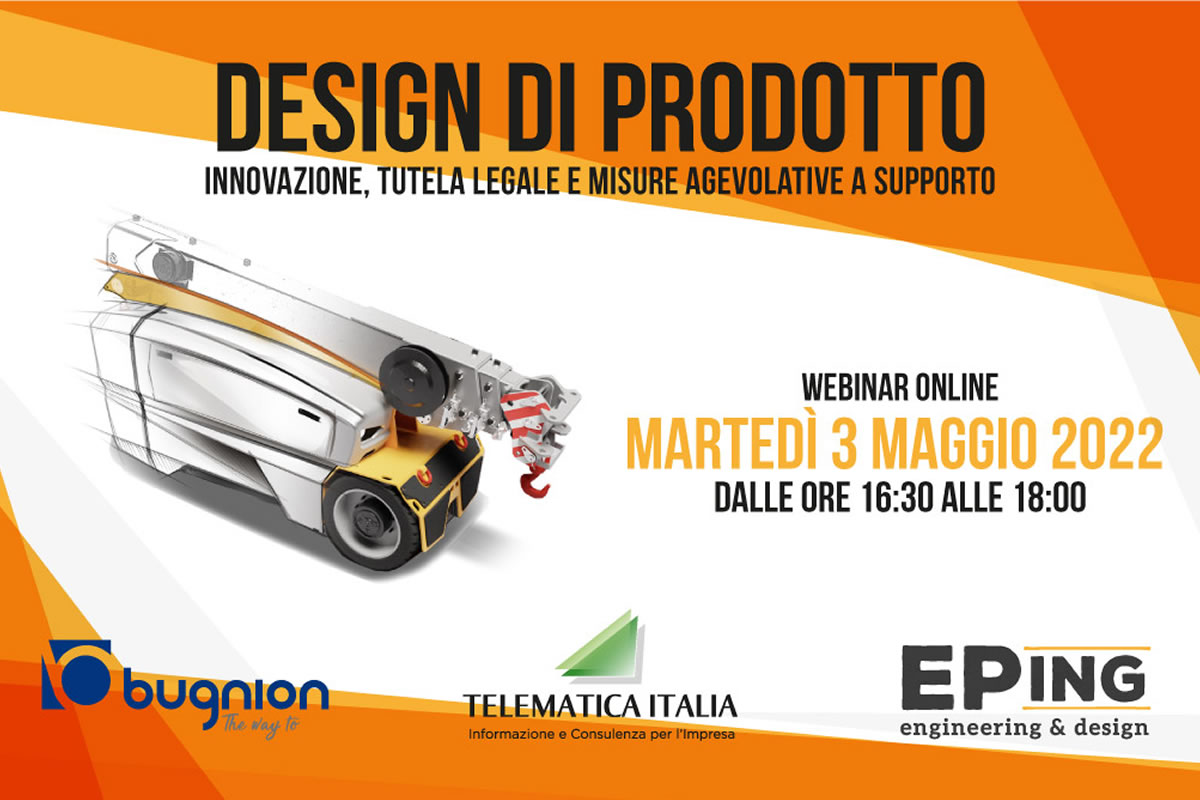 Webinar – Bandi e brevetti per la progettazione